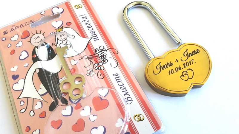 Laser engraving on items example 8